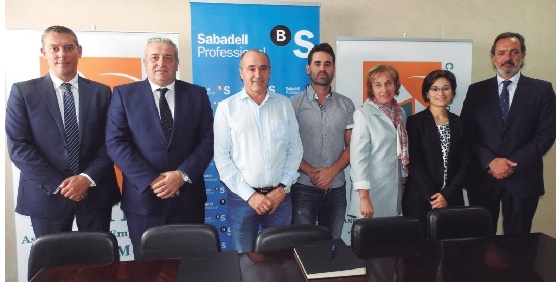 Asetem - CCA e Banco Sabadell asinan un convenio de colaboración